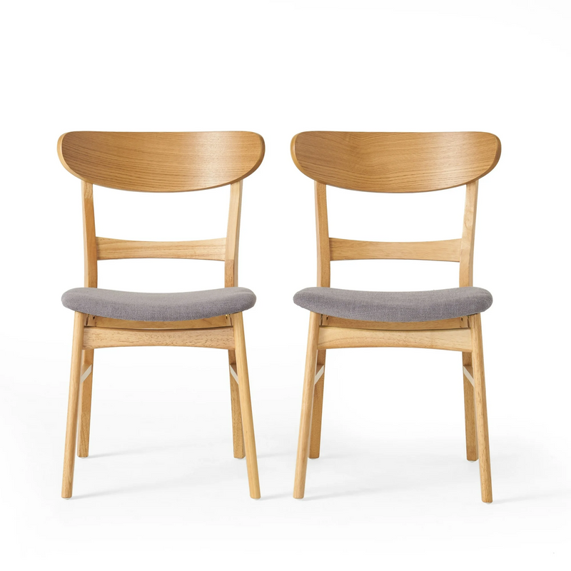  Mid Century Modern Wood Dining Chairs