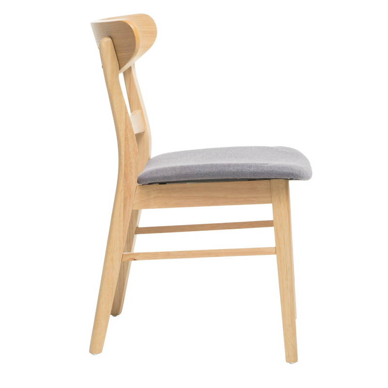  Mid Century Modern Wood Dining Chairs