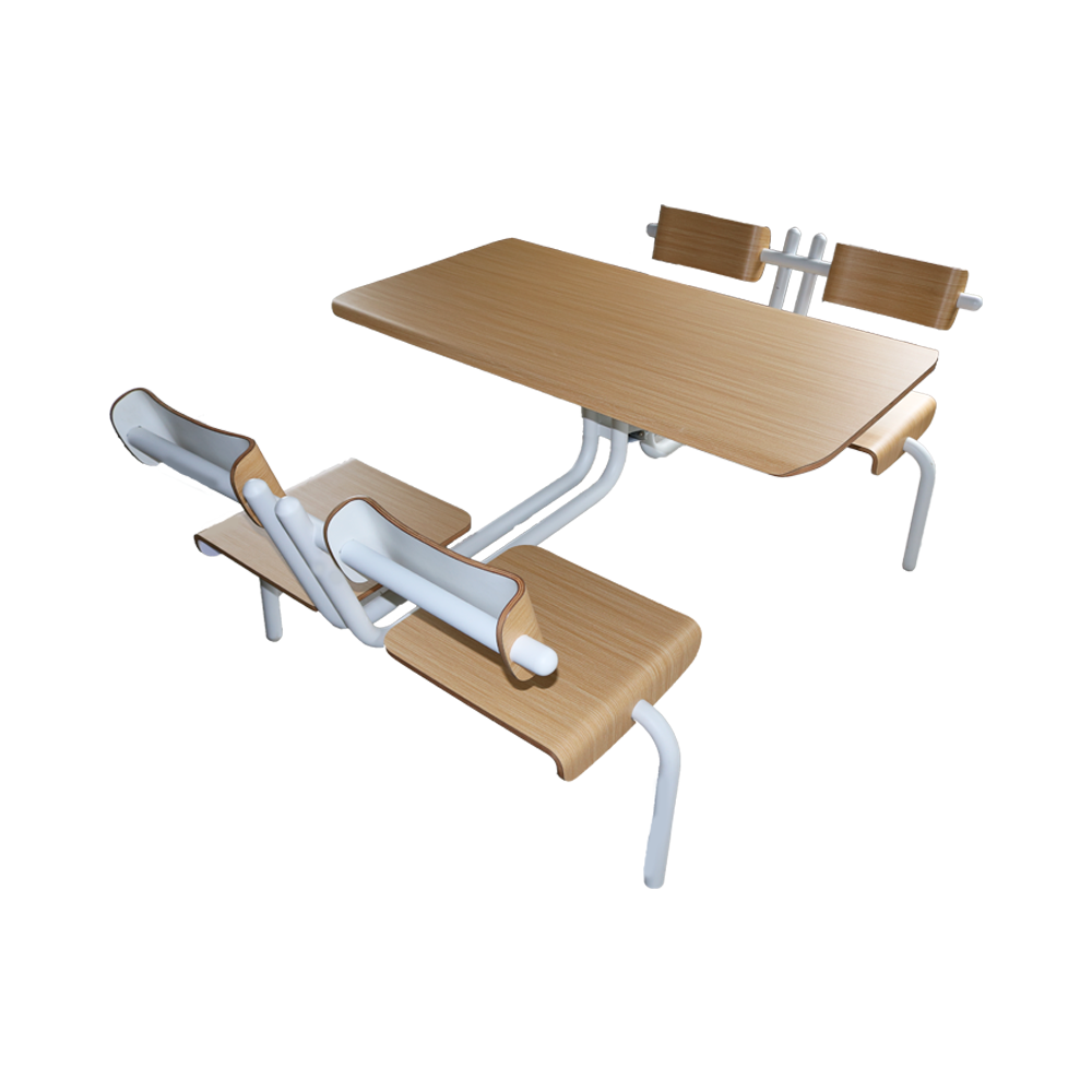 School cafeteria table and chair sets-2