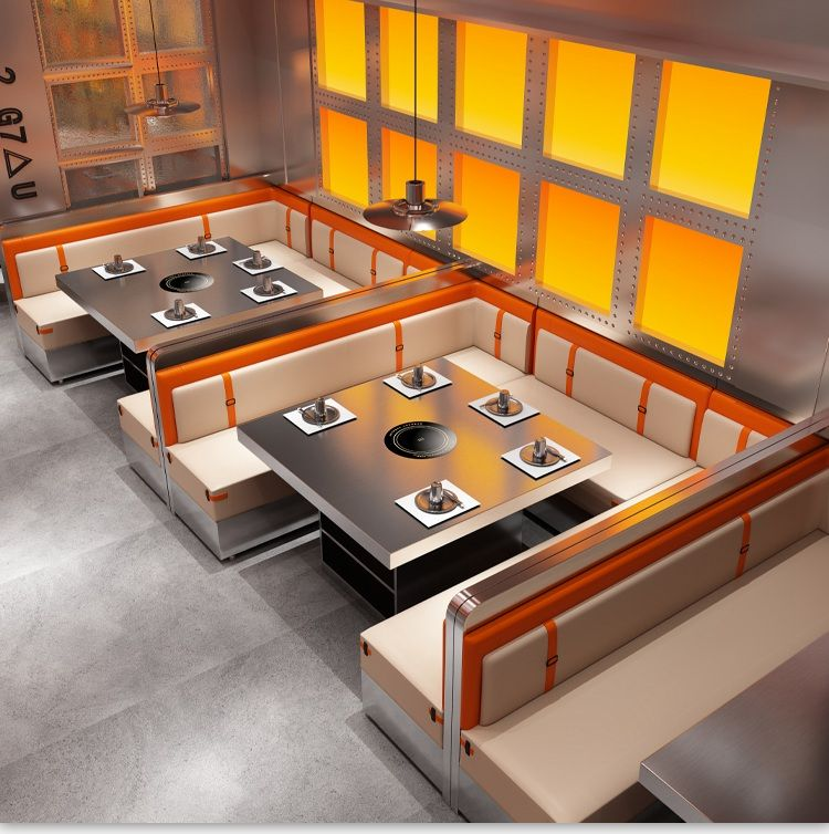 U-shaped Restaurant Booths U-shaped Restaurant Booths